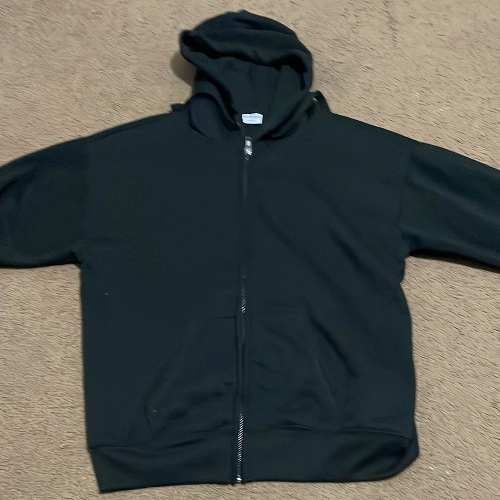 Men's Black Hoodie Sweater